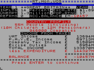 Great Britain Ltd screenshot 2 for ZX Spectrum